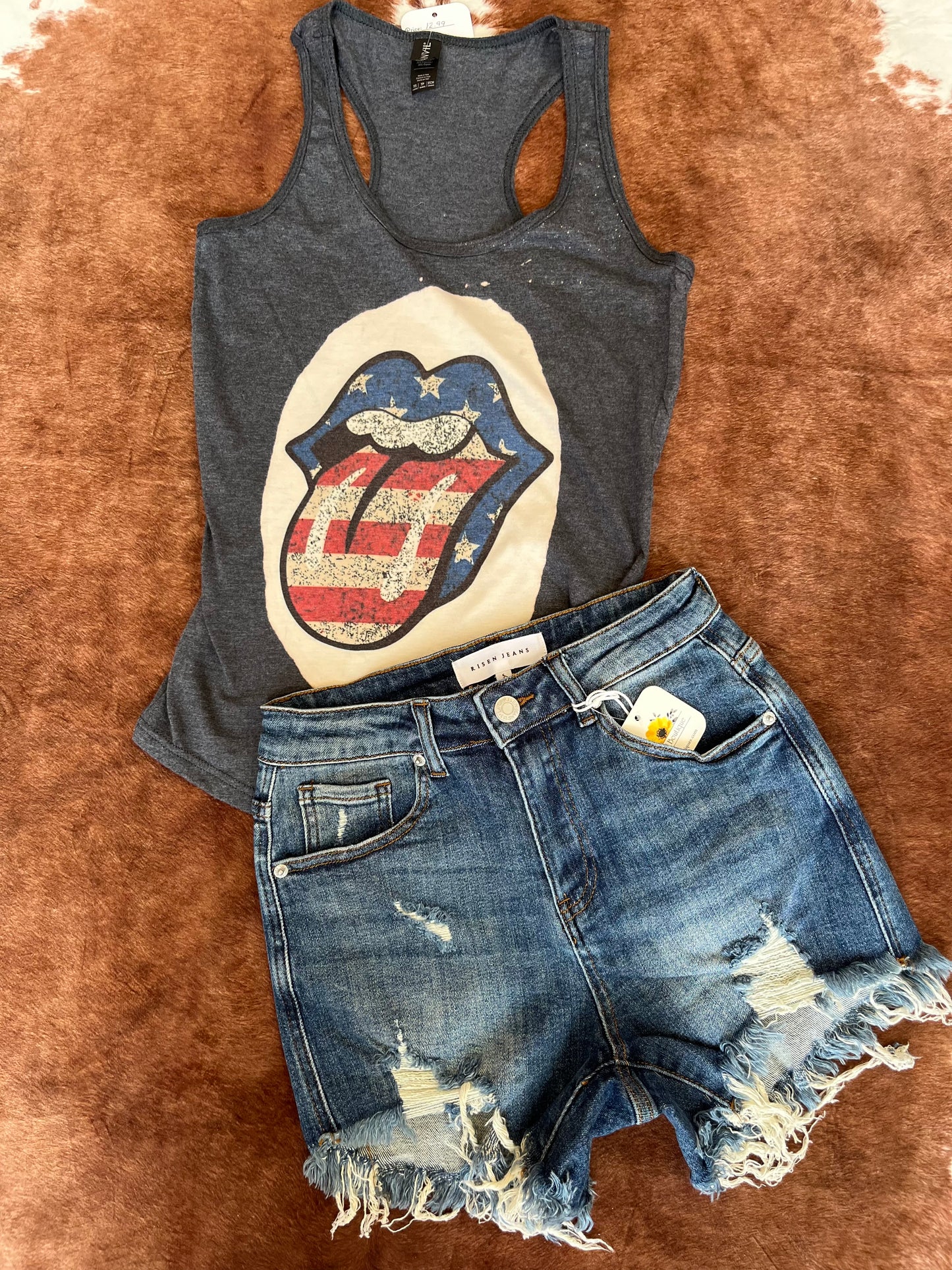 American Hot Lips Graphic Tank