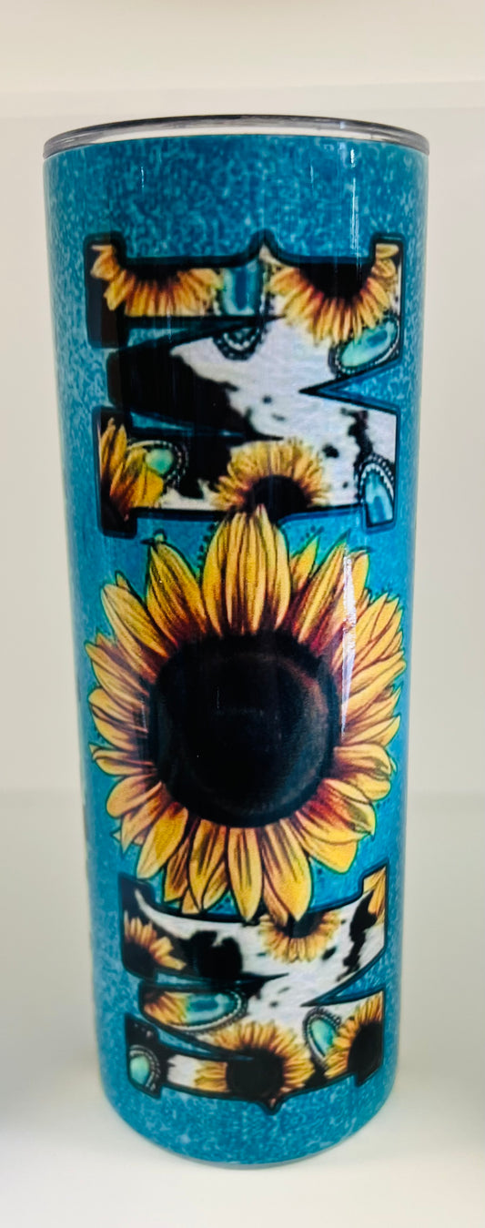 Sunflower Mom Tumbler